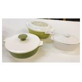 Pyrex & Corning Ware Covered Dishes