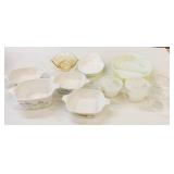 Assorted Pyrex, Fire King & Corning Ware