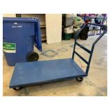 Heavy Duty Steel Platform Truck Cart 4ft x 2ft