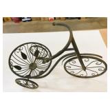 24' Metal Bike Plant Holder