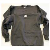 2 New Black XL Hanes Activewear Crew Sweatshirts