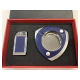 New Ashtray & Lighter Gift Set