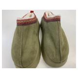 Olive Green Platform Slip On Slipper Clogs Size 41