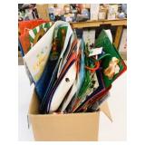 Box Lot of Holiday Gift Bags