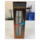 Hot/Cold Unbreakable Stainless Steel Vacuum Bottle