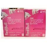 2x 4Pk The Pink Edition Red Bull Energy Drink