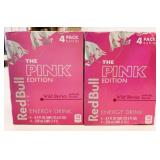 2x 4Pk The Pink Edition Red Bull Energy Drink