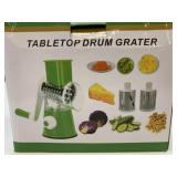 New Tabletop Drum Grater *Black