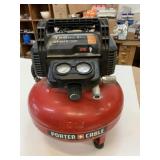Working Porter Cable 6 Gal Pancake Air Compressor