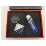 New Lighter & Keychain Gift Set