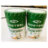 2x 306g Biosteel Superfood Sport Greens Pineapple