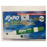 12 New Expo Green Dry Erase Markers
