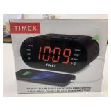 Timex FM Dual Alarm Clock Radio w/USB Charging