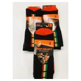 6 New Pair Size L Performance Socks