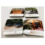 16 New Cork Backed Coasters w/Company Info