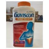 100 Gaviscon Max Relief Berry Blend Chewable Tabs