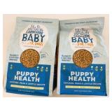 2x 3.5lb Bags Tiki Dog Puppy Dry Food