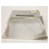 New 4 Pack Soft Faux Leather Non-Slip Placemats