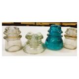 4 VTG Glass Wire Insulators