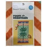 New 36" x 72" Extra Long Room Essentials Beach