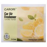 2 Carori Car Vent Air Freshener Vent Clip Lemon