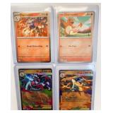 4 Pokemon Charizard Evolution Card Lot