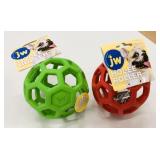 2 New Hol-EE Roller Pet Toys