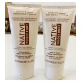 2x 85g Native Whole Body Cream Deodorants