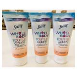3x 85g Secret Whole Body Deodorants Peach
