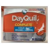 36 Pack DayQuil Complete Cold & Flu Liquicaps