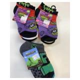 9 New Pairs Kids Socks Shoe Size 11-2