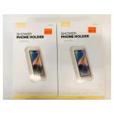 2 New Lamicell Waterproof Shower Phone Holders