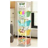 New 5 Tier Storage Drawer Shelf System