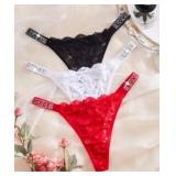 9 New Pairs Size Size L Thongs