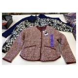 3 New Costco Tahari Size XS Womens Quilted Jackets