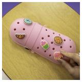 New Pencil Case & 4 Packs Charms
