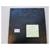 AC/DC 1980 "Back in Black Record LP