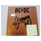 AC/DC 1981 "For Those About to Rock"