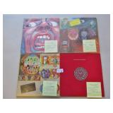 4 King Crimson Record LPs 1969-1981