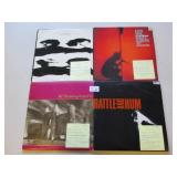 4 U2 Record LPs 1980-1988