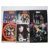 6 Kiss LPs