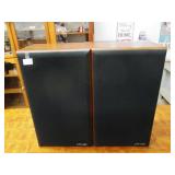 Working Polk Audio Monitor7 Speakers w/Silver Dome