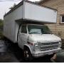 Chevy Van 30 White Box Truck