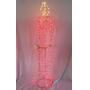 48" Tall Outdoor Red Candle Light