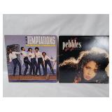 2 R&b Lp's - Pebbles, The Temptations