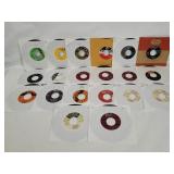 20 Misc. Vtg Doo-wop 7' Records