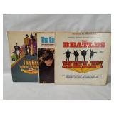 3 Beatles Lp's (poor Condition) - Help, Early