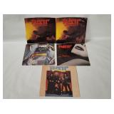5 Ratt 7' Singles W/ Pic Sleeves