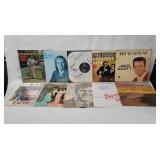 10 Signed Lp's - Male Vocal, Country Etc.