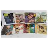8 Assorted Waylon Jennings Lp's